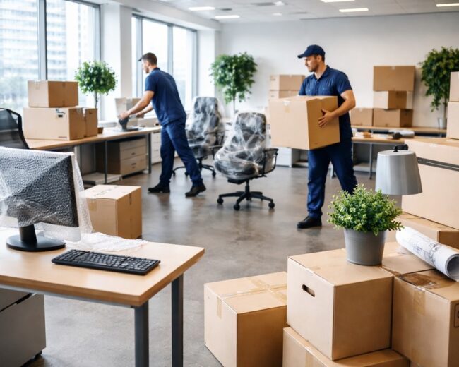 Stěhování firem a kanceláří